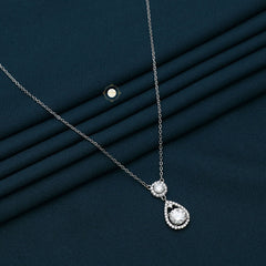 Sparkling Silver Twilight Necklace