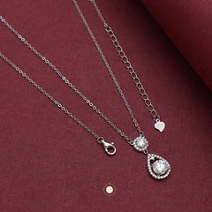 Sparkling Silver Twilight Necklace