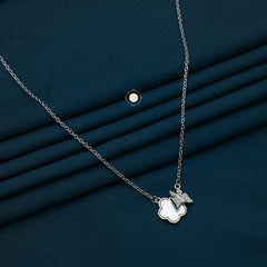 Sparkling Silver Radiance Necklace