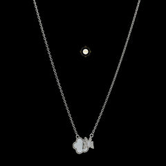 Sparkling Silver Radiance Necklace