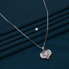 Sparkling Silver Gleam Necklace