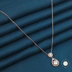 Sparkling Silver Twilight Necklace