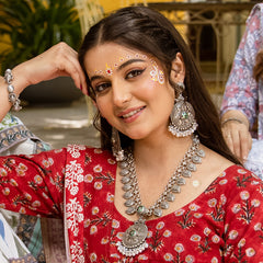 Utsav Paisley Meenakari Necklace 
