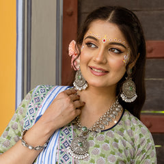 Utsav Paisley Meenakari Necklace 