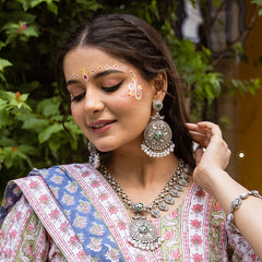 Utsav Paisley Meenakari Necklace 