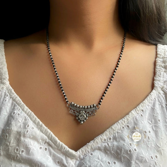 Timeless Silver Mangalsutras Set