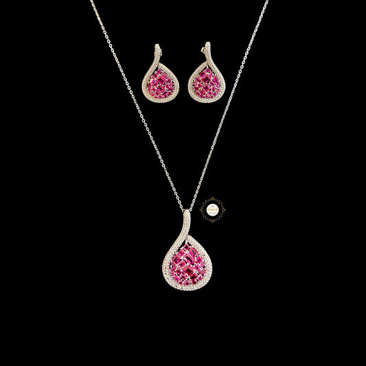 Sparkling Treasure  Necklace Set