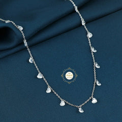 Sparkling Silver Treasure Necklace Set