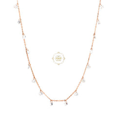 Sparkling Silver Treasure Necklace Set