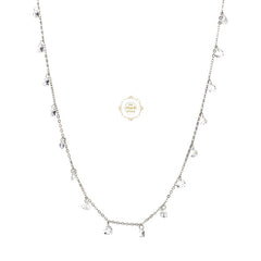 Sparkling Silver Treasure Necklace Set