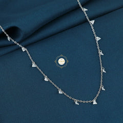 Sparkling Silver Treasure Necklace