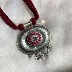 Royal Guardian  Thread Necklace