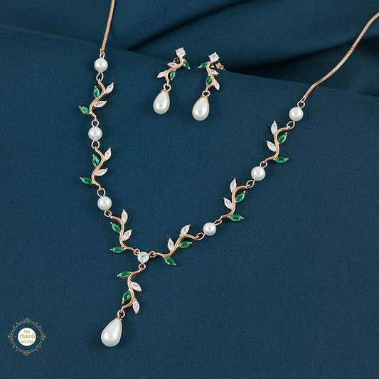 Sterling Silver Sparkling Silver Shimmering Bliss Necklace
