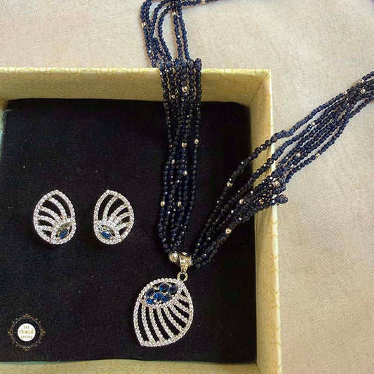 Buy Sterling Silver Necklace with Earring Online