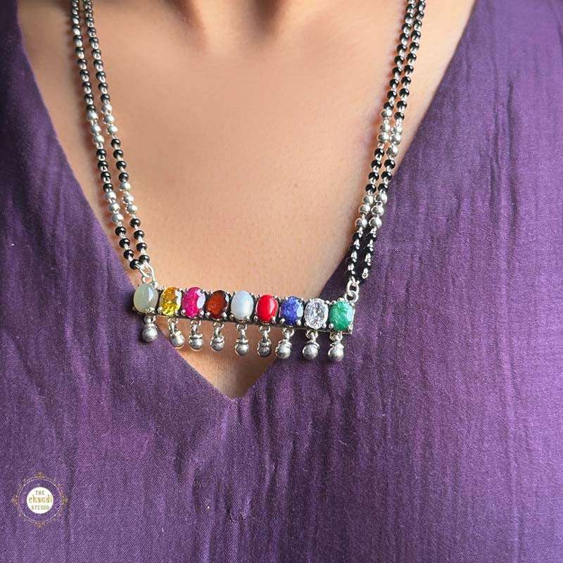 Navratna Ghungroo Mangalsutra