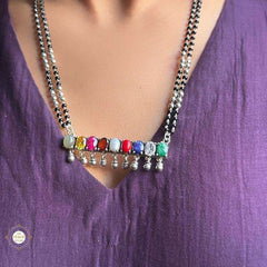 Navratna Ghungroo Mangalsutra