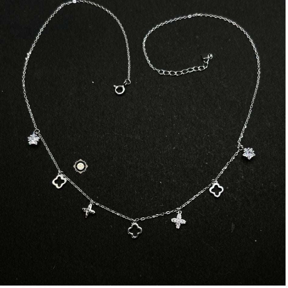 Sterling Silver Sparkling Twilight Neckace
