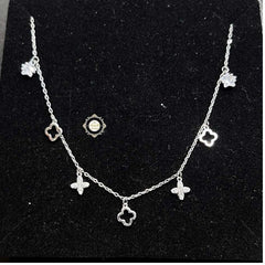 Sterling Silver Sparkling Twilight Neckace