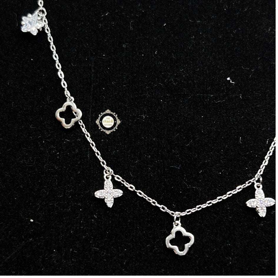 Sterling Silver Sparkling Twilight Neckace