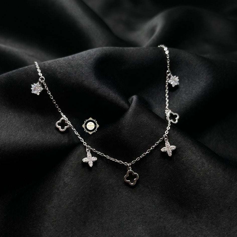 Sterling Silver Sparkling Twilight Neckace