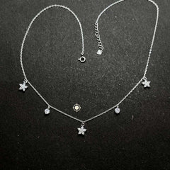 Sterling Silver Sparkling Twilight Neckace