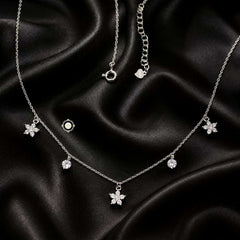 Sterling Silver Sparkling Twilight Neckace