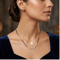 Sterling Silver Sparkling Treasure Timeless Mangalsutra