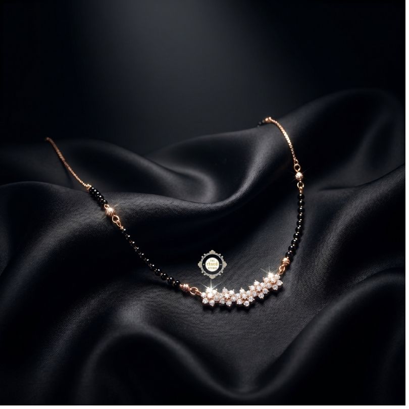 Sparkling Silver Treasure Timeless Mangalsutra