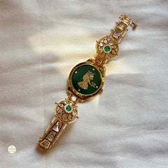 Kundan Delight Timeless Women Watch