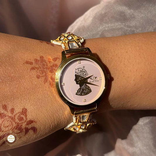 Kundan Delight Timeless Women Watch
