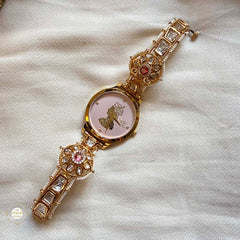 Kundan Delight Timeless Women Watch