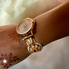 Kundan Delight Timeless Women Watch