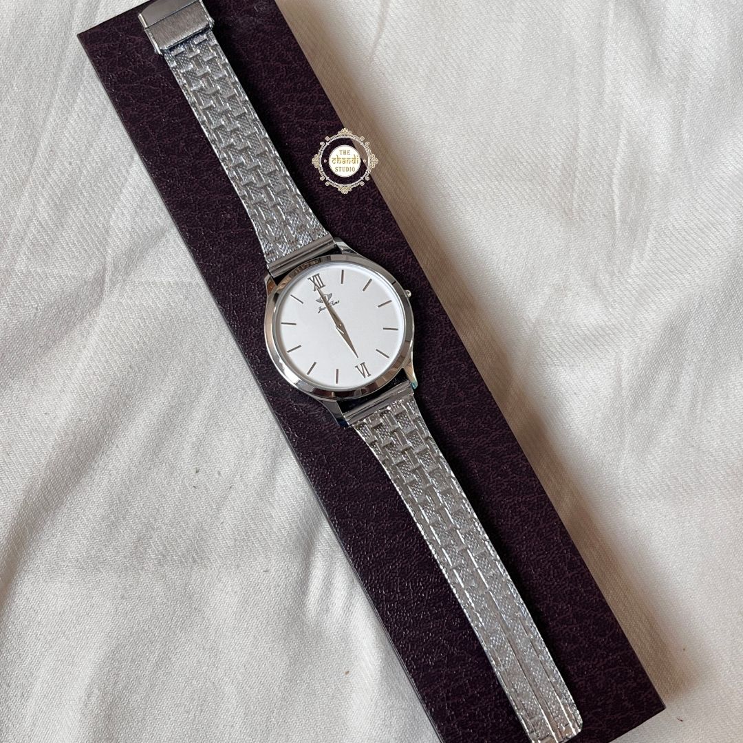 Sterling Silver Men Watch