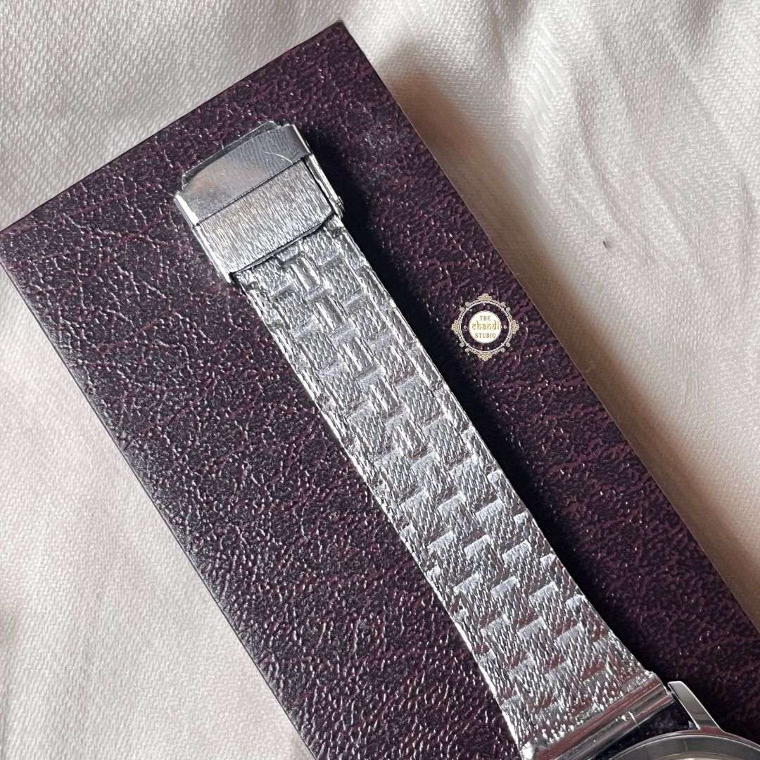 Sterling Silver Men Watch
