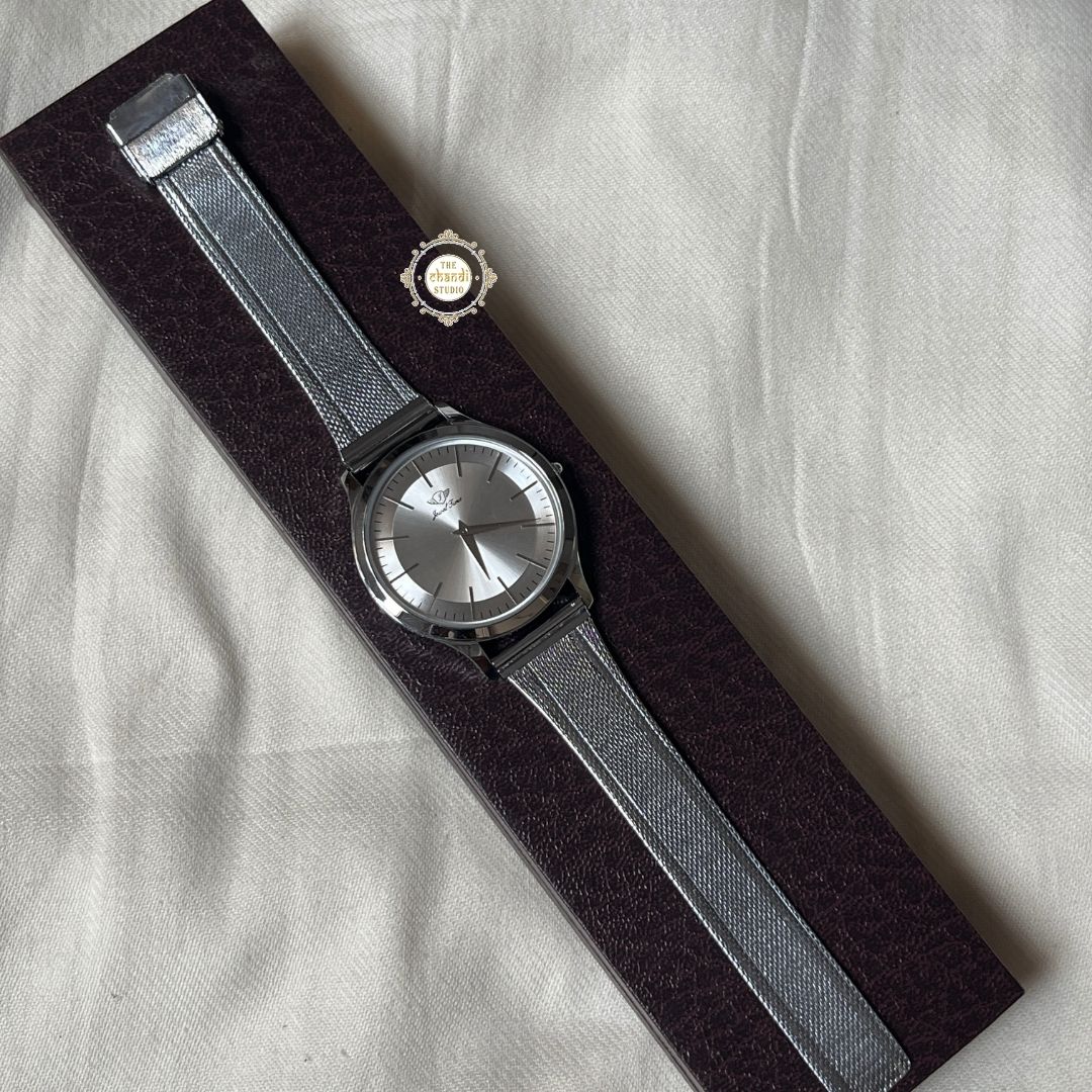 Sterling Silver Men Watch