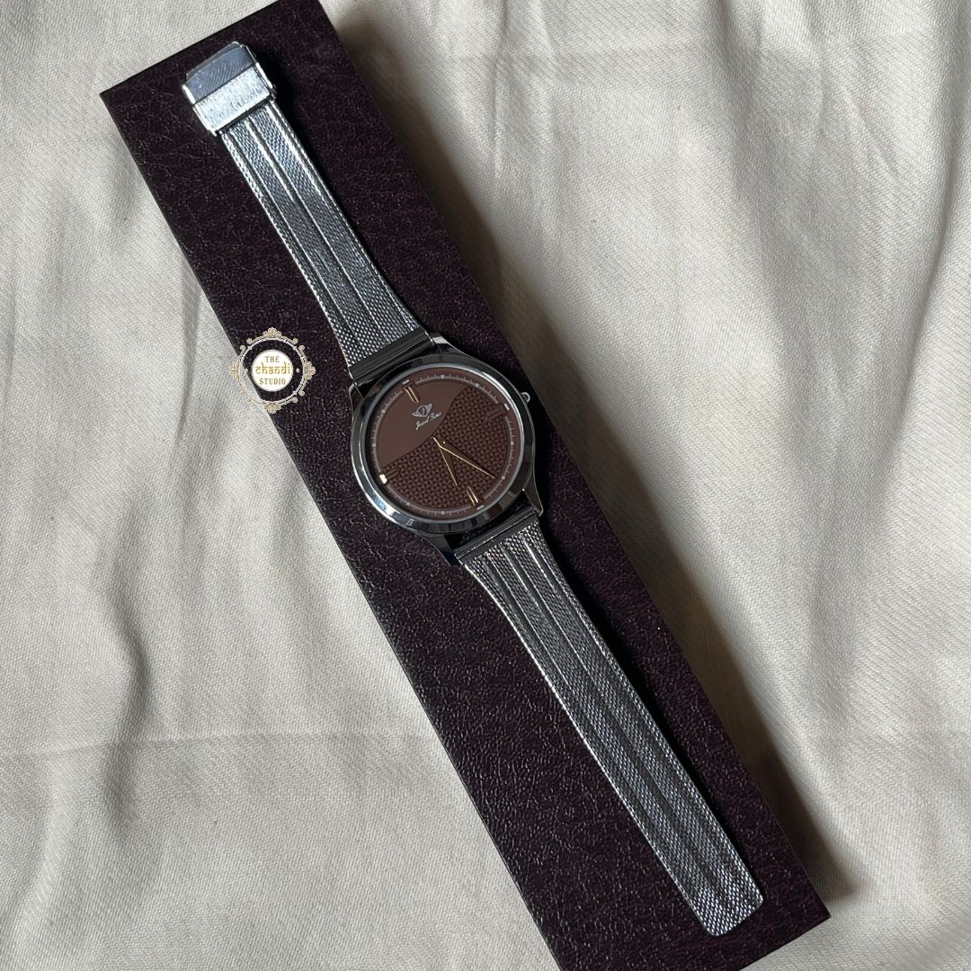Sterling Silver Men Watch