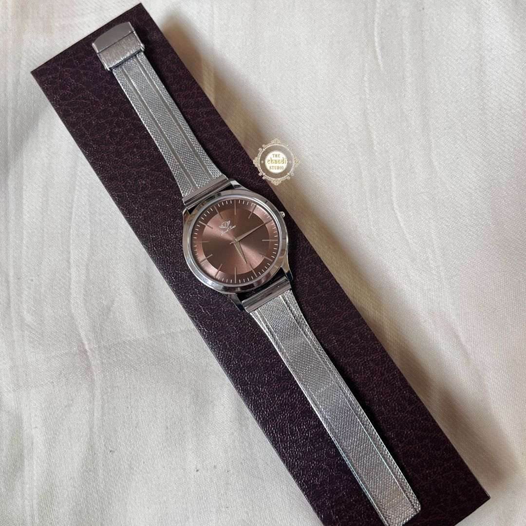 Sterling Silver Men Watch