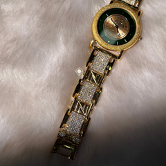 Sparkling Silver Men Watch
