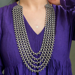 Sterling Silve Maharani Layered Necklace
