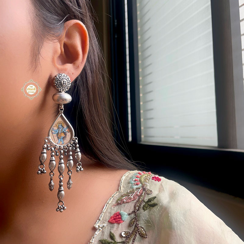 Buy Store Utsav Polki Style Kundan Necklace and Earrings Jewelry Set for  Women at Amazon.in