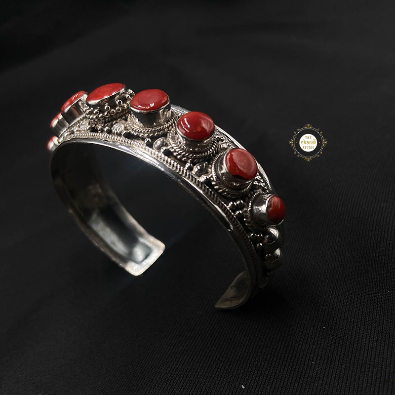 Coral Bracelets and Rings made in Silver can be customised on your  Requirements #southindianjewellery #southindianjewelleryinusa… | Instagram
